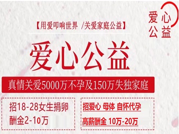 邻水捐卵助孕生子 爱心志愿者招募